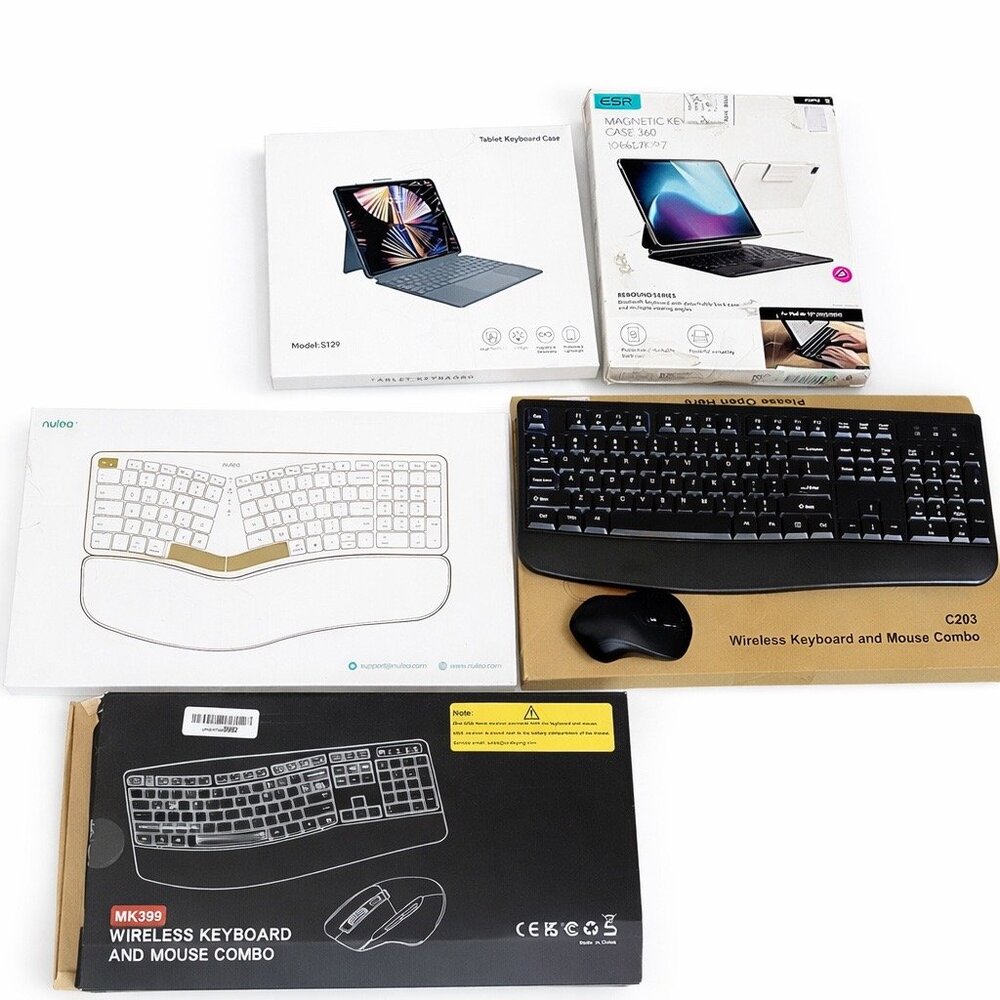 Keyboard Case Lot ESR iPad Air Wireless Keyboard Mouse Bundle Parts